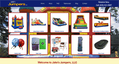 Desktop Screenshot of jakesjumpers.com